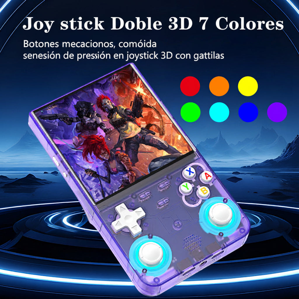 R36 la consola gamer Portátil con Miles de Juegos