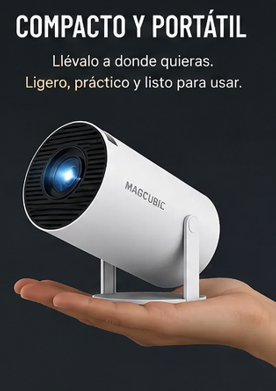 Mini Proyector Portátil HY300 Magcubic™ | Convierte Cualquier Espacio en un Cine