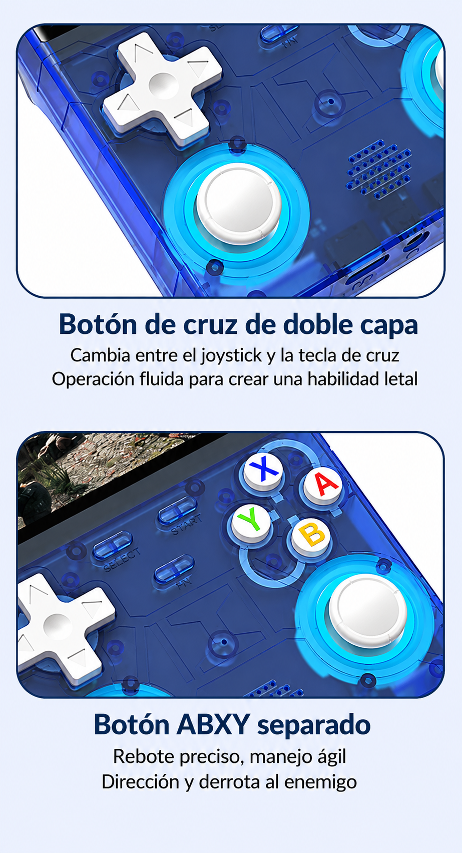 R36 la consola gamer Portátil con Miles de Juegos